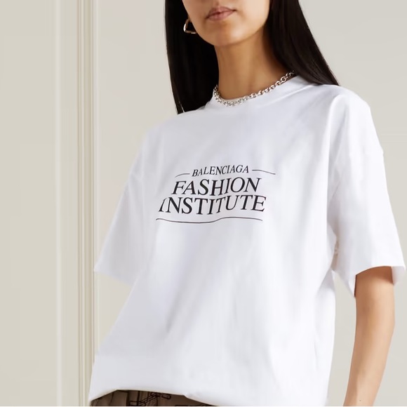 Balenciaga Fashion Institute cotton oversized t shirt size small - Picture 4 of 4